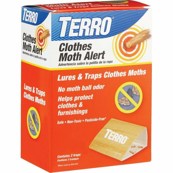 Terro Glue Clothes Moth Alert Trap, 2PK T720